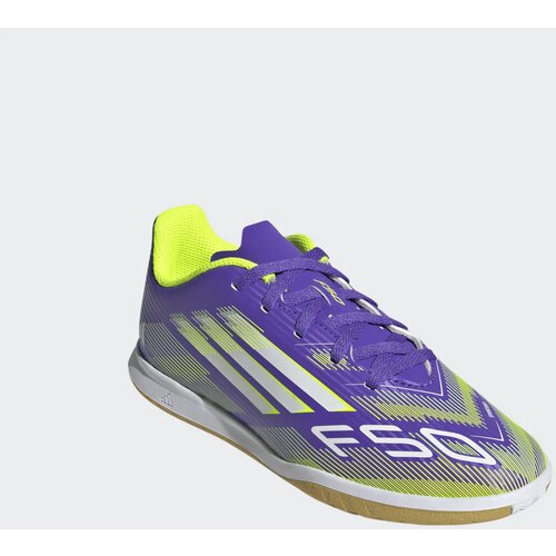 Adidas Patike za fudbal za dečake F50 Club In J, JI0042, Ljubičaste Cene