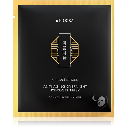 KORIKA Korean Heritage Collagen & Snail Mucin hidrogelna maska proti staranju 34 g Cene