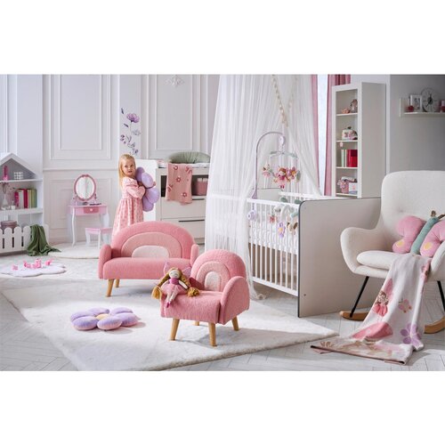Jimmylee OTRO&amp;Scaron;KA KLOP Sammy 79/56/48 cm roza, bela, pink Slike