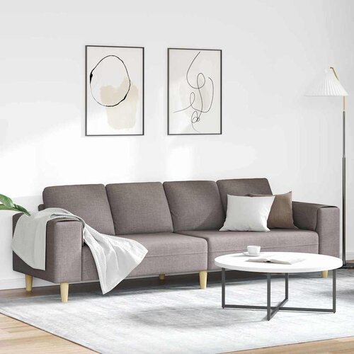 vidaXL Set sofe Sivo-smeđa tkanina Cijene