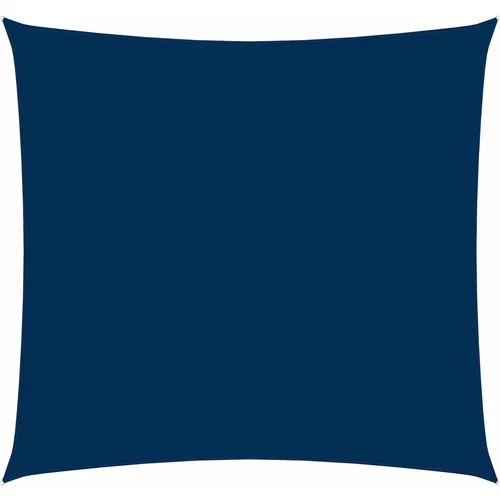 vidaXL Senčno jadro oksford blago kvadratno 3,6x3,6 m modro, (20965081)