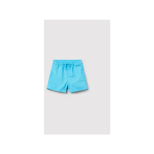 OVS Kratke hlače iz tkanine 1474485 Modra Regular Fit