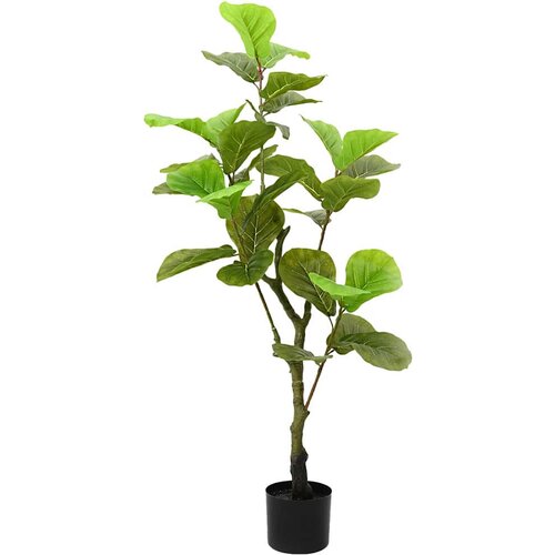 VidaXL Umetno drevo fikus 30 listov 125 cm zelena Slike
