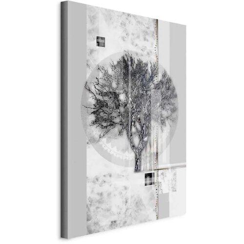  Slika - Silver Tree (1 Part) Vertical 80x120 Cijene