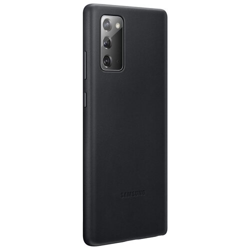 Samsung original usnjen ovitek EF-VN985LBE za Galaxy Note 20 Ultra N985 - zaščita zadnjega dela - črna Cene