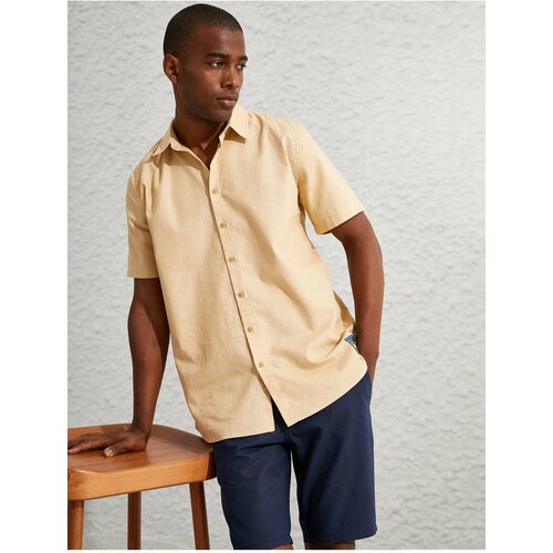 Koton Shirt - Yellow - Fitted Slike