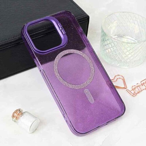  Maska Magsafe Sparkle za iPhone 13 Pro Max 6.7 ljubičasta Cene