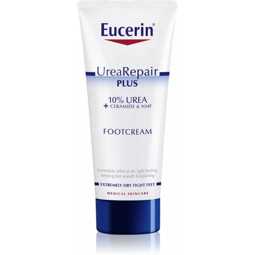 Eucerin UreaRepair PLUS krema za noge za zelo suho kožo 10% Urea 100 ml