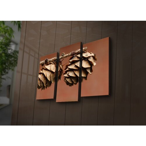 Wallity Set slika sa LED osvetljenjem 3PATİACT-21, 3 Dela Cene