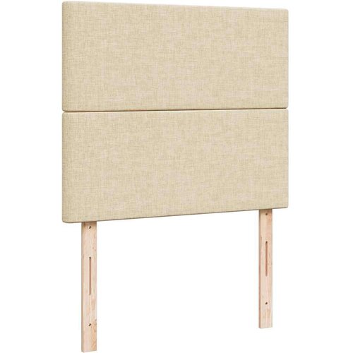 vidaXL otomanski okvir kreveta s madraca krem 120x190 cm od tkanine Cijene
