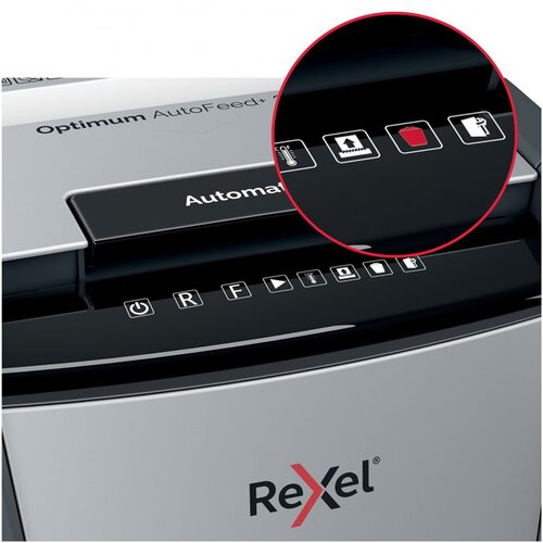 Rexel Uničevalnik dokumentov Auto+ 300X (2 x 15 mm), P-5, s podajalnikom Slike