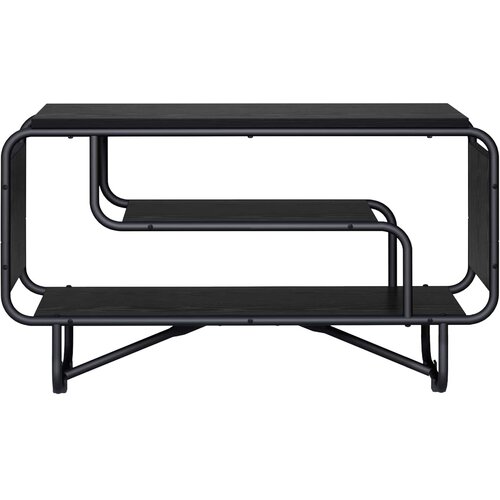  TV stalak 80 x 36 x 45 cm Crni hrast Konstruirano drvo Slike