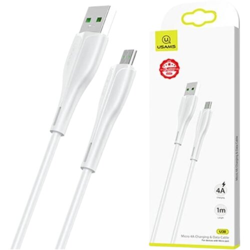 Usams KABEL U38 MICROUSB 4A HITRO POLNJENJE ZA OPPO 1M BEL/BEL SJ375USB02, (21980532) Cene