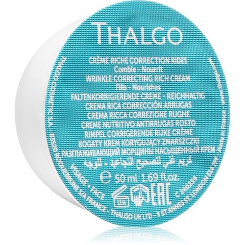 Thalgo Hyalu-Procollagen Wrinkle Correcting Rich Cream Refill bogata krema pritv bora eco-refill 50 ml Slike