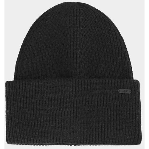 Kesi 4F winter hat with recycled materials black Slike