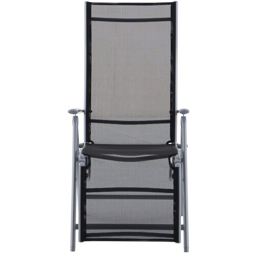 Garden Pleasure Crna metalna vrtna stolica Ariola &amp;ndash; Slike