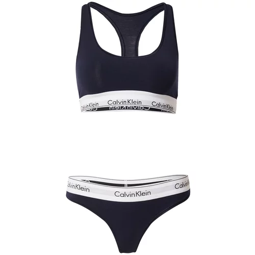 Calvin Klein Underwear Kompleti donjeg rublja noćno plava / bijela