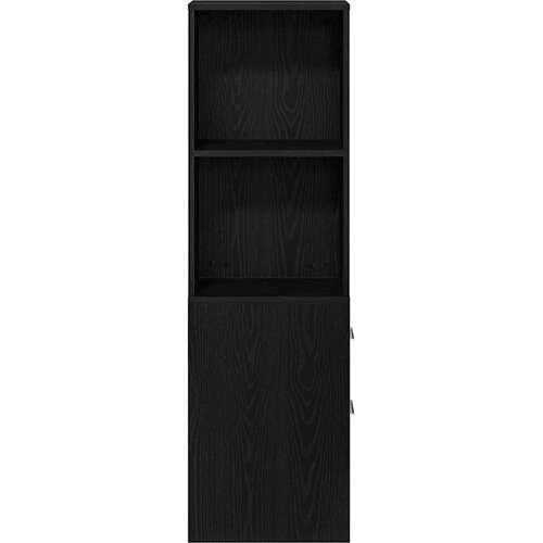  Set namje&amp;scaron;taja za kupaonicu Zidne Crni hrast 22 x 41 x 135 cm Slike