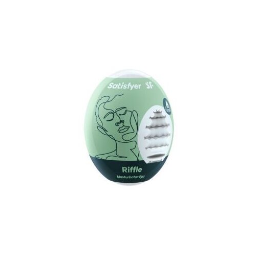 Satisfyer Masturbator Egg Riffle Slike