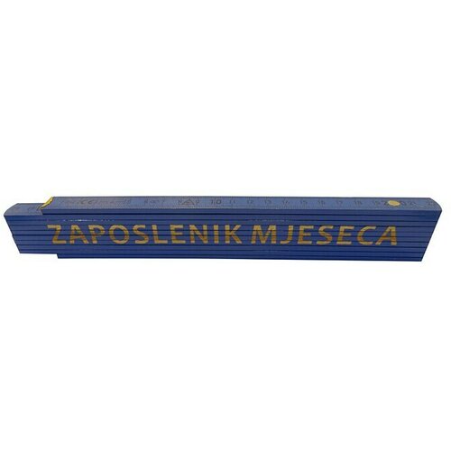  Zidarski metar (Duljina: 2 m, Natpis: Zaposlenik mjeseca, Boja: Plave boje) Cijene