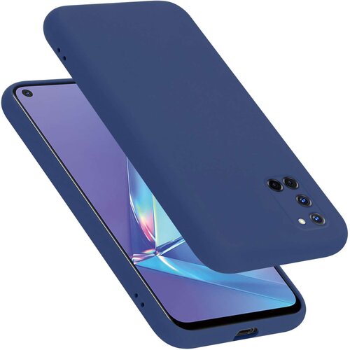 Cadorabo Ohišje je združljivo z Oppo A52 in tekoča modra - Zaščitni ovitek iz prožnega silikona TPU, (20860304) Cene