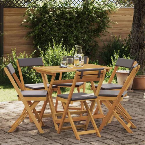  Zunanje bistro stolice 6 pcs Temno siva 40 x 53 x 80 cm, (5000273152) Cene
