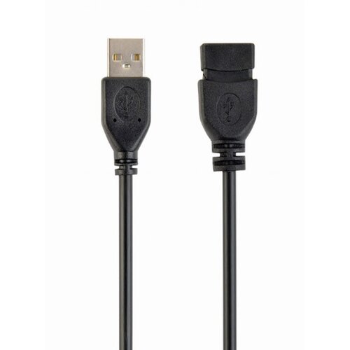 Gembird USB 2.0 kabal CCP-USB2-AMAF-0.15M, 15cm, A-A BLACK ext cable Cijene