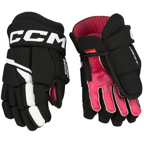 CCM mens tice hockey gloves next black/white 8 inch Cene