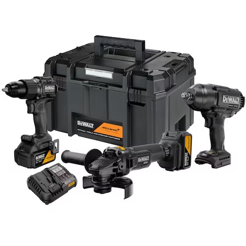 Dewalt DCK3222MP2T aku set 3 alata 18V xr mclaren (DCD85M + DCF900 + DCG405) Slike