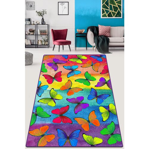 colorato farfalle djt multicolor tepih za hodnik (80 x 100) Slike