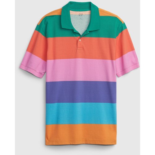 GAP Striped Polo T-shirt - Men Slike