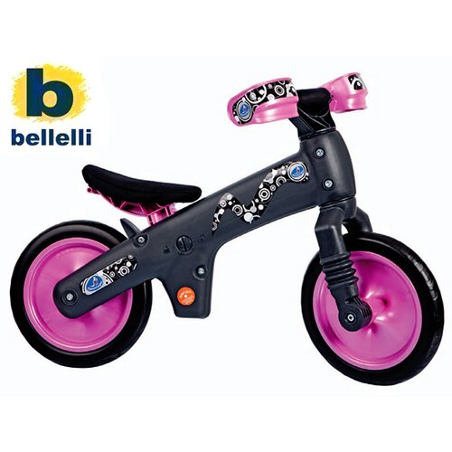 guralica bicikl bellelli b bip roze (dečije (3-4)) Slike