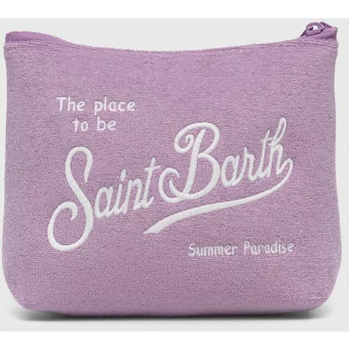 Mc2 Saint Barth Kozmetička torbica boja: ljubičasta