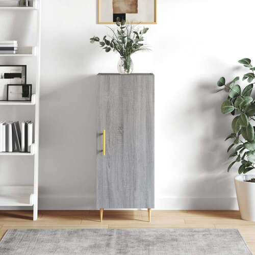  Komoda boja hrasta sonome 34 5x34x90 cm od konstruiranog drva Slike