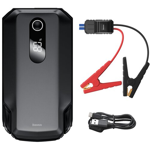 Baseus 3v1 Booster Starter 12V 100A + PowerBank 13000mAh + LED svetilka, (21533855) Cene