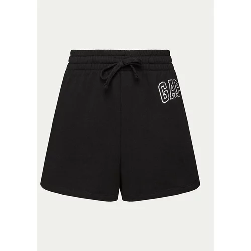 GAP Športne kratke hlače 870535-03 Črna Regular Fit