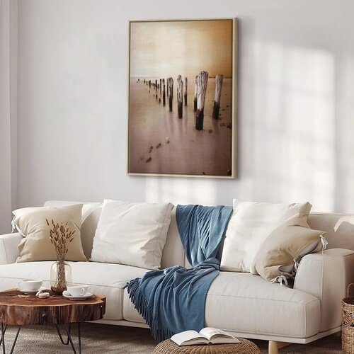  Slika - Autumn Outflow (1 Part) Vertical 60x90 U prirodnom drvenom okviru Slike