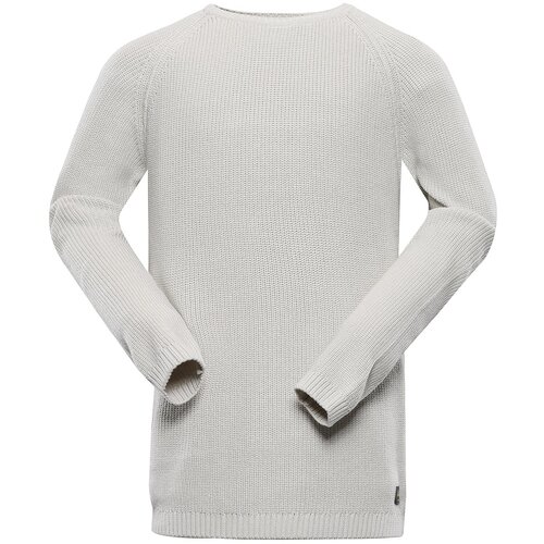 NAX Pánský bavlněný svetr GERNER woman´s gray Cene