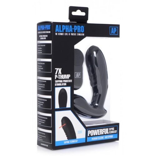 Alpha-Pro Vibrator prostate P-Thump z daljincem Cene