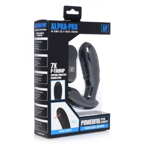 Alpha-Pro Vibrator prostate P-Thump z daljincem