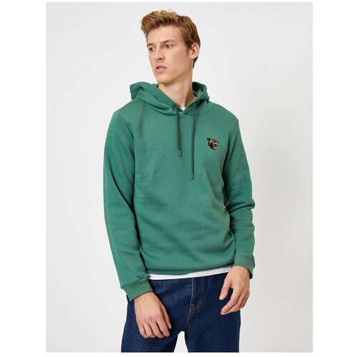 Koton 3wam70127mk Men's Sweatshirt Green Cene