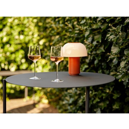 Zone Črna kovinska okrogla jedilna miza &amp;oslash; 70 cm Disc &amp;ndash; Slike