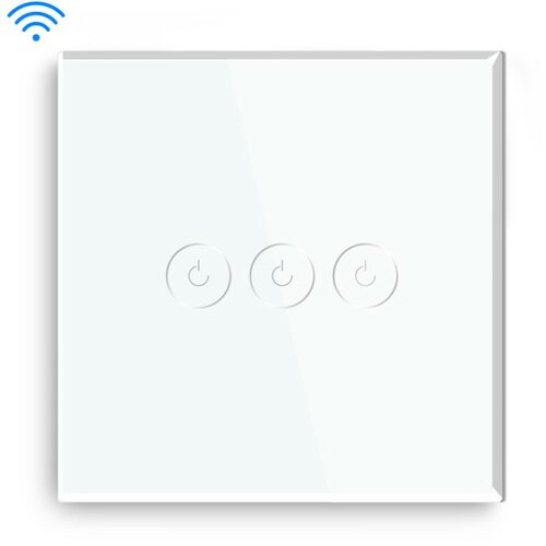 Tuya wi-fi pametni prekidač 3G beli (wifi touch switch) Slike