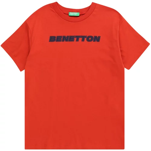 United Colors Of Benetton Majica mornarska / krvavo rdeča