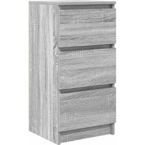  Komoda boja hrasta sonome 37,5x35x76 cm od konstruiranog drva Slike