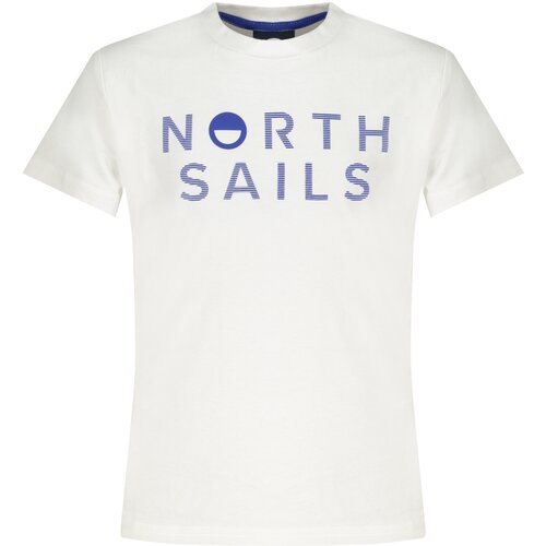North Sails WHITE SHORT SLEEVED T-SHIRT FOR CHILDREN Slike