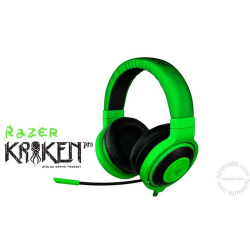 Razer Kraken Green 870100 slušalice Slike
