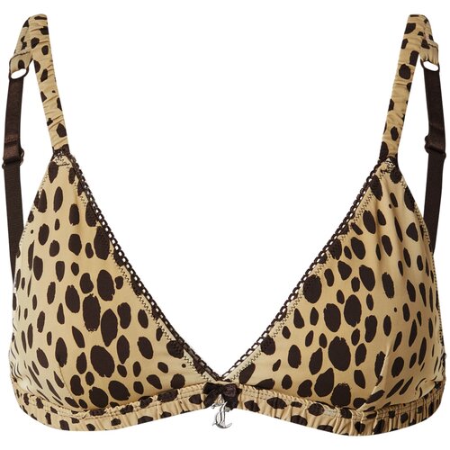 Juicy Couture Grudnjak svijetlosmeđa / crna Slike