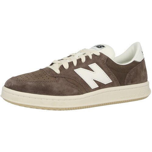 New Balance Niske tenisice &amp;#039;T500&amp;#039; smeđa / bijela Slike