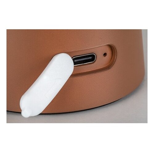 Rabalux Punjiva stona lampa Mireo, IP44, Dimabilna na touch LED 1.5W, 3000K, 20cm, Braon Slike